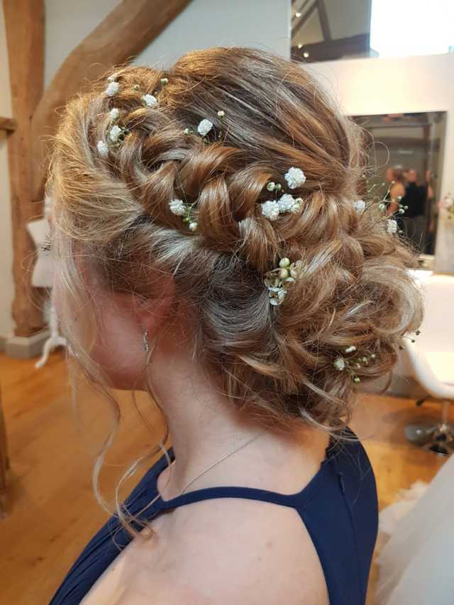 Brides Chunky Plait Wedding Hair 2019
